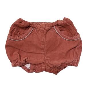 Baby Boden Corduroy Ruffle Shorts Size 6-12m